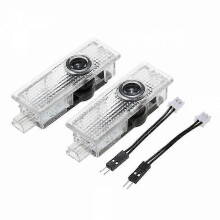Compatible with E84 F48 Car Assessoire 2PC Car LED Door Welcome Logo Light Advanced Warning Light Shadow Lamp