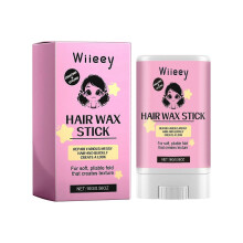 Hair Wax Stick for Styling & Shine Portable Moisturizing Finish, Adds Hold & Enhances Curls