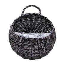 Eye-catching Flower Baskets DIY Woven Practical Wicker Rattan Storage Basket Gardening Supplies