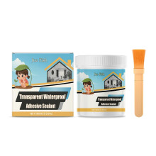 Transparent Waterproof Sealant for Home Use Flexible, Durable, Leak-Proof Clear Sealant for Gaps and Repairs