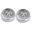 2Pcs 3LEDs Wireless Mini Wall Night Touch Light Kitchen Cabinet Closet Car Lamp 1