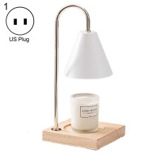 Melting Wax Light Soft Light Decorative Simple Desk Beside Candle Warmer Light for Bedroom