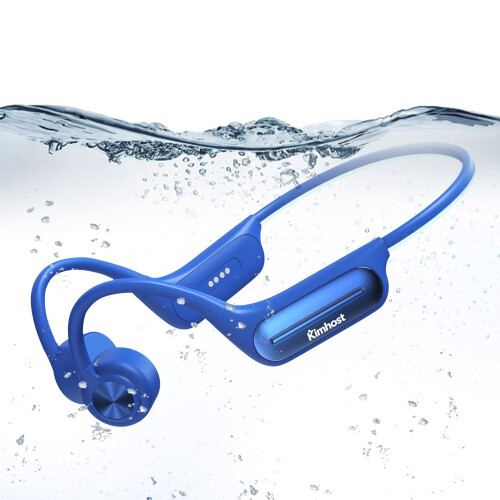 Bone Conduction Earbuds Bluetooth IP68 32GB MP3 Player Hi-Fi Open-ear Headphone 1