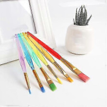 6 Pcs Cake Icing Decorating Painting Brush Fondant Dusting Sugarcraft DIY Tool