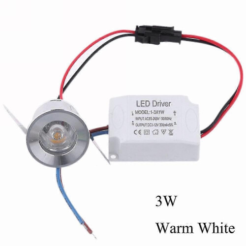 Recessed Mini Spotlight Lamp Ceiling Mounted LED Downlight Ceiling Light Tool