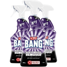 Cillit Bang Black Mould Remover Spray - 750ml (3 Pack x 750ml)