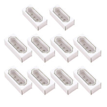10Pcs Macaron Box Food Grade Anti-deformed Paper Kids Favor Cake Holder with Window Party Supplies