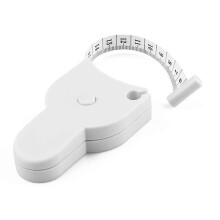 Ergnomic Retractable Body Measuring Ruler PP Clear Markings Waist Measure Tape for Home