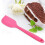 Cream Spatula Multi-purpose Ergonomic Random Color Cake Scraper with Eyelet 1