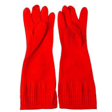 1/5 Pairs Latex Home Kitchen Dish Washing Cleaning Long Gloves Protective Cover