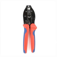 Spark Plug Wires Crimping Tool LY-2048 Ratchet Crimper Cable Stripping Pliers GL(red)(1pcs)