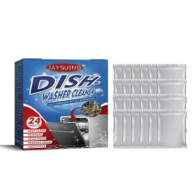 Dishwasher Cleaning and Descaling Tablets Removes Heavy Oil, Odor & Residue, 2-Hour Hot Cycle