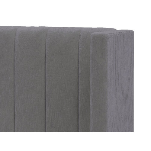 (Double, Charcoal) Noah Charcoal Ottoman Bed Frame 1