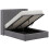 (Double, Charcoal) Noah Charcoal Ottoman Bed Frame 7