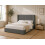 (King, Charcoal) Noah Charcoal Ottoman Bed Frame 7