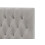 (King, Stone Grey) Elizabeth Ottoman Bed Frame 4