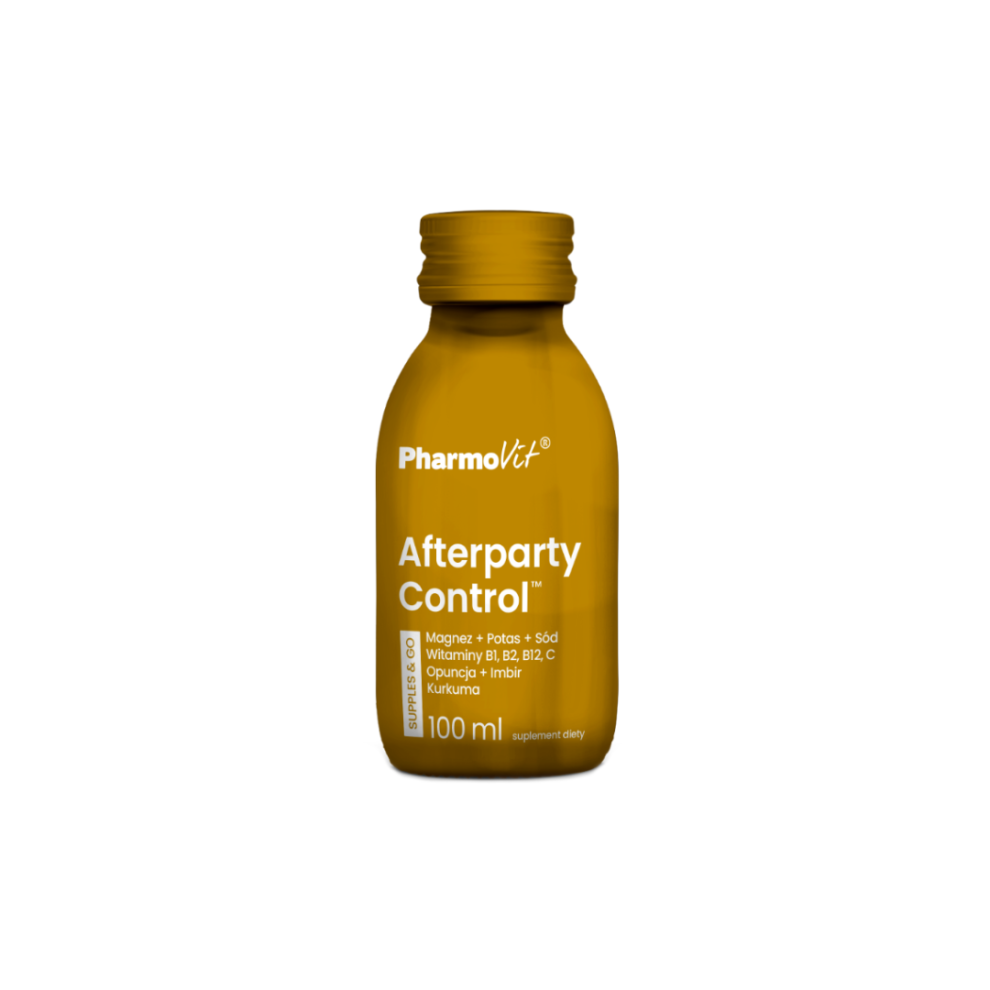 PharmoVit Afterparty control liquid with tropical fruit flavor 100 ml - Image 3