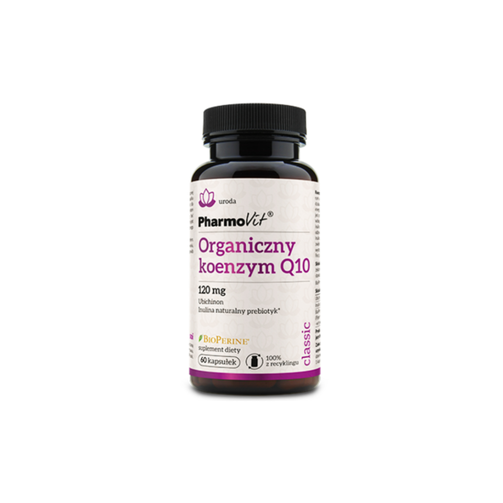 PharmoVit Organic Coenzyme Q10 120 mg capsules 60 pcs. - Image 3