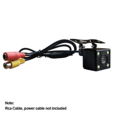 (4 LED) Car Rear View Camera Night Vision Reversing Auto Parking Camera IP68 Waterproof CCD LED Auto Backup Monitor 170 Degree HD Image