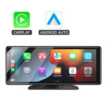 VENBES Radio Auto Portable, Écran Tactile 9 pouces, Sans fil CarPlay et Android Auto, Bluetooth et GPS Universel