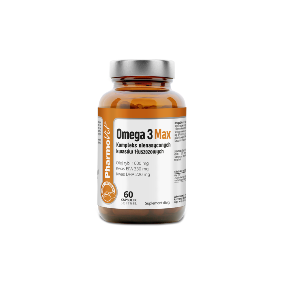 PHARMOVIT Omega 3 Max capsules 60 - Image 2