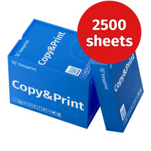 Easyprint Papier pour Imprimante A4, 2500 Feuilles, 80gsm Blanc Brillant