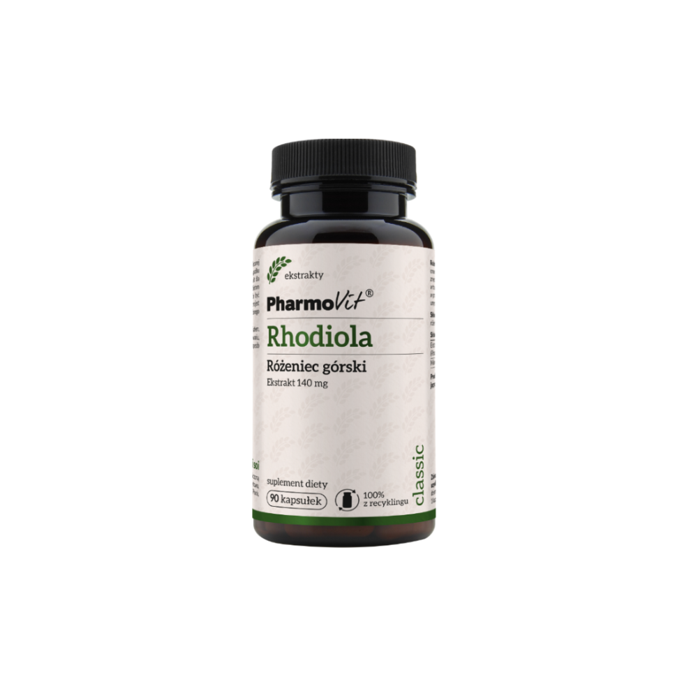PharmoVit Rhodiola rosea capsules, 90 pcs. - Image 2