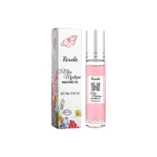 Rolling Rose Perfume Portable Vial Perfume Charming Charm Natural Fresh Long-Lasting Pheromone Fragrance