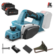 Langaton sähköinen tasoitin, 1000W, 15000rpm, 82 mm leikkausleveys, Makita-akulla yhteensopiva