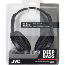 JVC HARX330 Full-Size Over-Ear Stereo HeadphonesDeep Bass PortRich Bass Sound