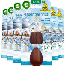 Air Wick Pure Serenity Essential Mist Diffuser Refills 6 x 20ml Air Freshener