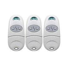 (cream)3PCS Garage Door Opener TOP 432NA 433.92MHz Copy Remote Control Gate Controller Opener