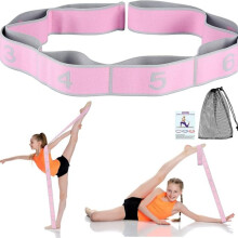 Banda elástica de gimnasia para niños, correa de estiramiento con bucles, bandas de resistencia para entrenadores durante el