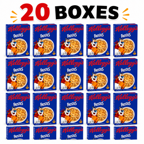 (Frosties 35g, 20) Kellogg’s Breakfast Cereal Mini Portions