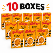 (Crunchy Nut 35g, 10) Kellogg’s Breakfast Cereal Mini Portions