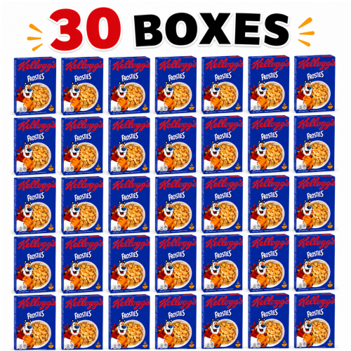 (Frosties 35g, 30) Kellogg’s Breakfast Cereal Mini Portions