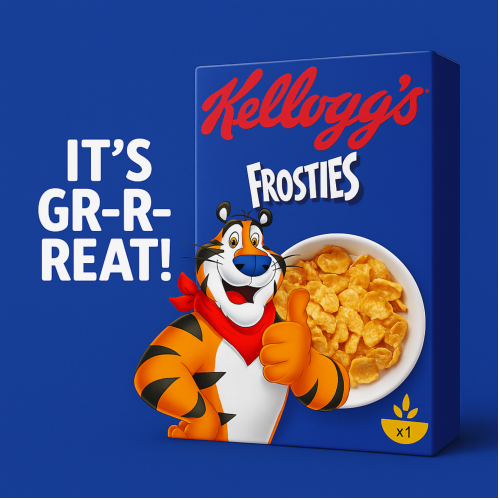 (Frosties 35g, 10) Kellogg’s Breakfast Cereal Mini Portions 1