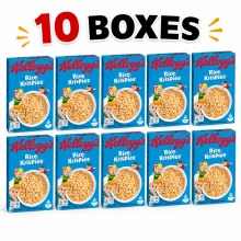 (Rice Krispies 22g, 10) Kellogg’s Breakfast Cereal Mini Portions