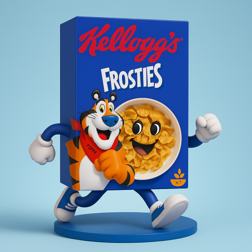 (Frosties 35g, 10) Kellogg’s Breakfast Cereal Mini Portions 2