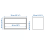 IKEA EKET Wall Mounted 2 Drawer Cabinet- White 2