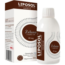 Aliness LIPOSOL LIPOSOMAL IRON 20mg cola flavor BLOOD CELLS FATIGUE