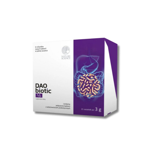 Nature Science DAO Biotic PROBIOTIC Histamine Intolerance HEALTHY GUT