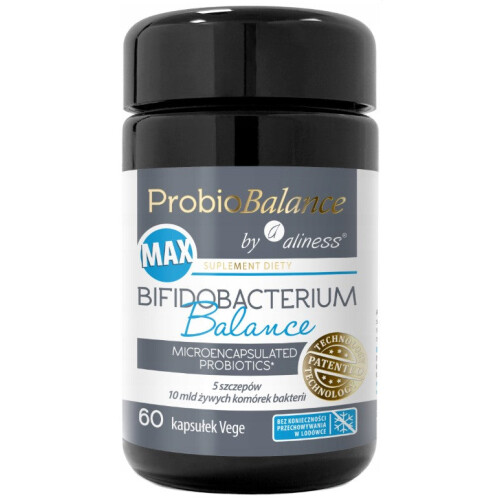 ALINESS PROBIOTIC ProbioBalance MAX BIFIDOBACTERIUM 10 billion 60 capsules