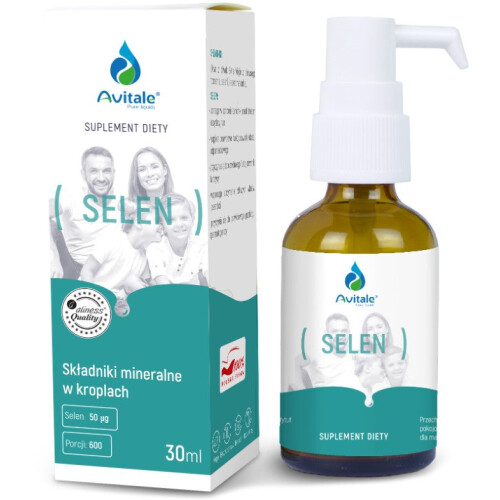 ALINESS Avitale SELENIUM L-SELENOMETHIONINE drops 50mcg IMMUNITY THYROID