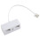RJ11 Plug to Dual UK BT Telephone Socket Convertor 1