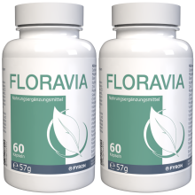 Floravia - 120 Cápsulas (2x 60 Cápsulas), Paquete de 2