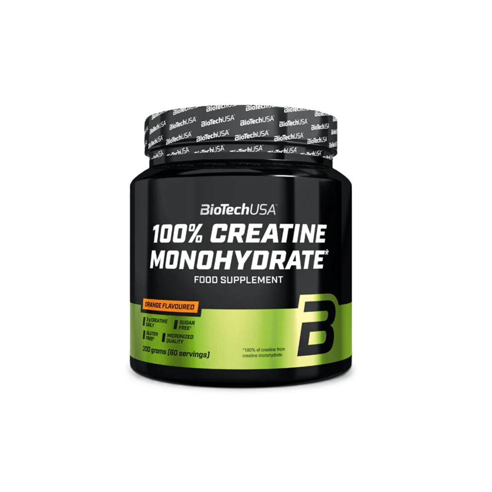 Biotechusa Orange 100% Creatine Monohydrate, - 300G - Image 4