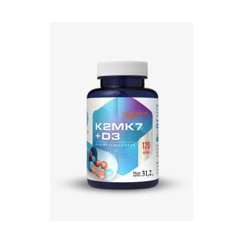 Hepatica K2mk7+d3, 120 Capsules