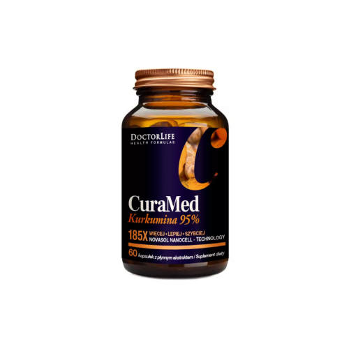 Doctor Life Curamed - Curcumin 95%, 100 Capsules