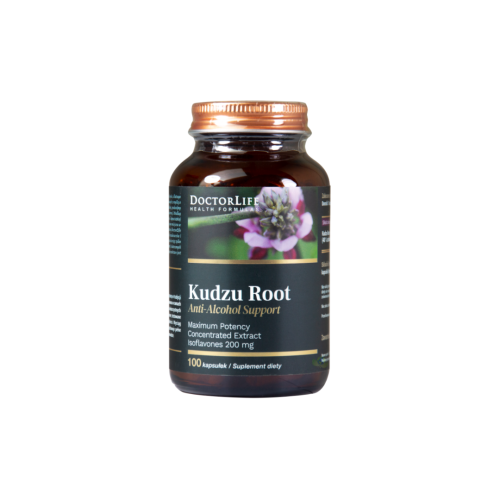 Doctor Life Kudzu Root - Standardized Extract 500mg, 100 Capsules